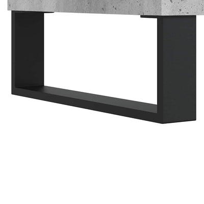 Betoninharmaa tv-taso Risafca 150x30x44,5cm (puinen)