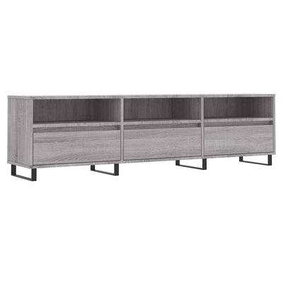 Harmaa tv-taso Risafca 150x30x44,5cm (puinen)