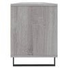 TV-taso harmaa Sonoma 150x30x44,5 cm tekninen puu