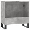 Kylpyhuoneen kaappi betoninharmaa 58x33x60 cm tekninen puu