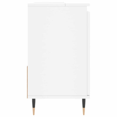 Valkoinen kylpyhuoneen kaappi Edelstein 65x33x60cm (puinen)