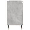 Kylpyhuoneen kaappi betoninharmaa 65x33x60 cm tekninen puu