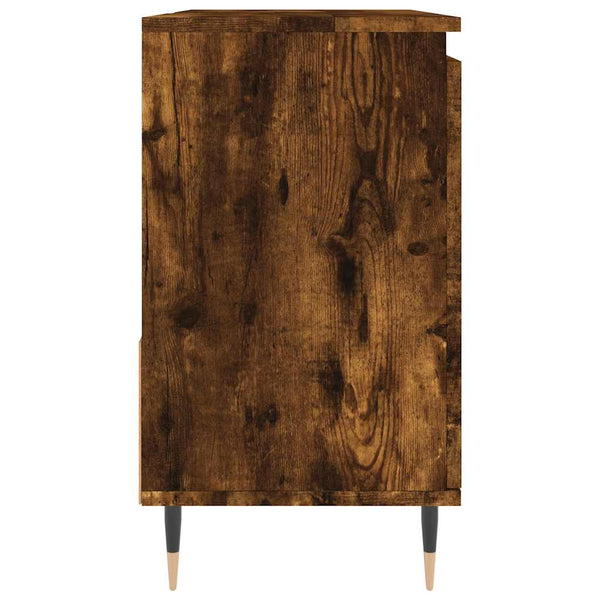 Kylpyhuoneen kaappi savutammi 65x33x60 cm tekninen puu