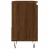 Ruskea tammi kylpyhuoneen kaappi Flabian 65x33x60cm (puinen)