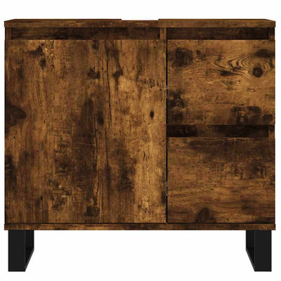 Savutammi kylpyhuoneen kaappi Jozsefa 65x33x60cm (puinen)