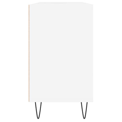 Valkoinen kylpyhuoneen kaappi Galieta 80x33x60cm (puinen)