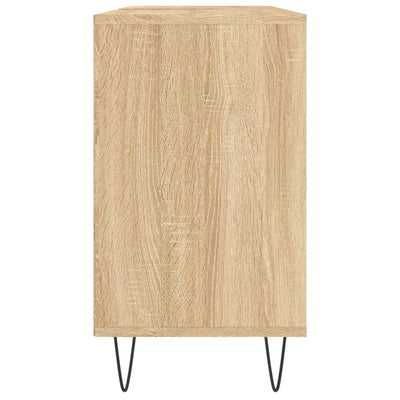 Kylpyhuoneen kaappi Sonoma-tammi 80x33x60 cm tekninen puu