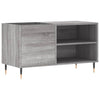 LP-levyjen säilytyskaappi harmaa Sonoma 85x38x48 cm puu