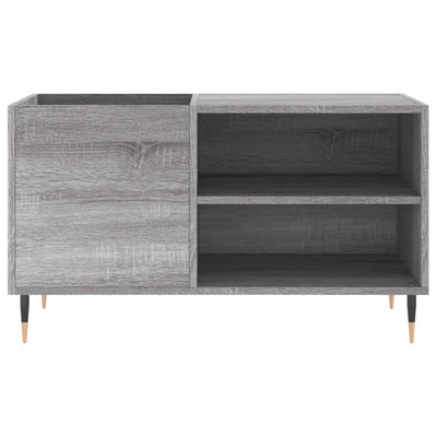 LP-levyjen säilytyskaappi harmaa Sonoma 85x38x48 cm puu
