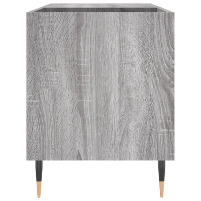 LP-levyjen säilytyskaappi harmaa Sonoma 85x38x48 cm puu