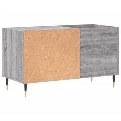 LP-levyjen säilytyskaappi harmaa Sonoma 85x38x48 cm puu
