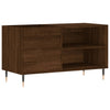 LP-levyjen säilytyskaappi ruskea tammi 85x38x48 cm puu