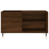 LP-levyjen säilytyskaappi ruskea tammi 85x38x48 cm puu
