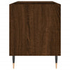 LP-levyjen säilytyskaappi ruskea tammi 85x38x48 cm puu