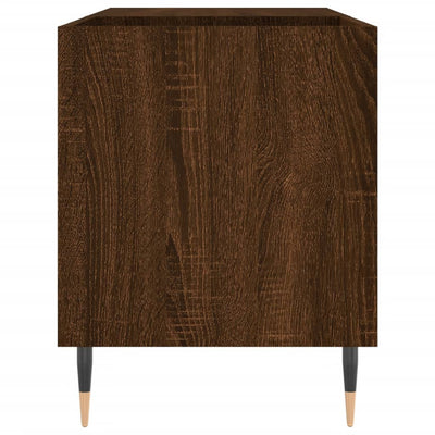 LP-levyjen säilytyskaappi ruskea tammi 85x38x48 cm puu