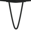 LP-levyjen säilytyskaappi musta 85x38x48 cm tekninen puu