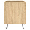 LP-levyjen säilytyskaappi Sonoma-tammi 85x38x48 cm puu