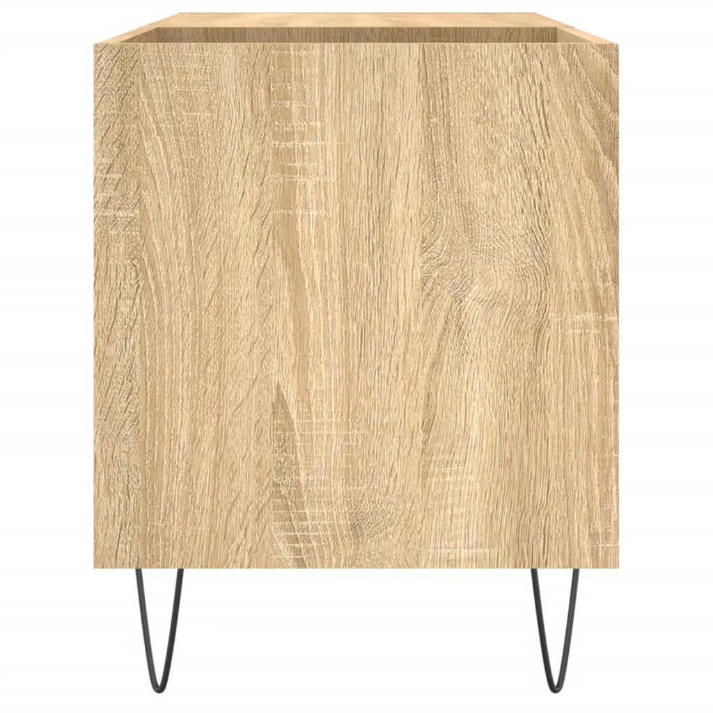 Sonoma-tammi lp-levyjen säilytyskaappi Demko 85x38x48cm (puu)