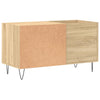 LP-levyjen säilytyskaappi Sonoma-tammi 85x38x48 cm puu