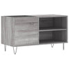 LP-levyjen säilytyskaappi harmaa Sonoma 85x38x48 cm puu