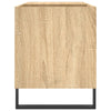 LP-levyjen säilytyskaappi Sonoma-tammi 85x38x48 cm puu