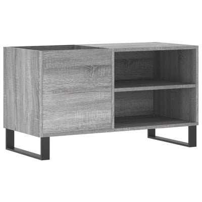 LP-levyjen säilytyskaappi harmaa Sonoma 85x38x48 cm puu