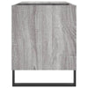 LP-levyjen säilytyskaappi harmaa Sonoma 85x38x48 cm puu