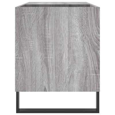 LP-levyjen säilytyskaappi harmaa Sonoma 85x38x48 cm puu