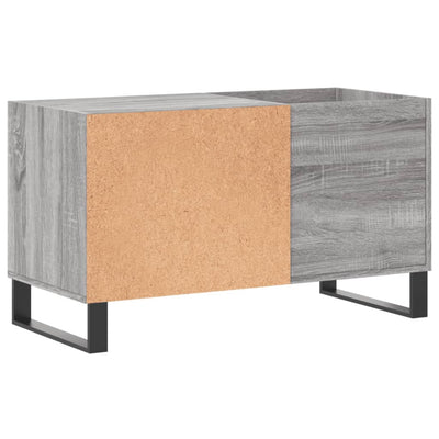 LP-levyjen säilytyskaappi harmaa Sonoma 85x38x48 cm puu