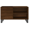 LP-levyjen säilytyskaappi ruskea tammi 85x38x48 cm puu
