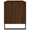 LP-levyjen säilytyskaappi ruskea tammi 85x38x48 cm puu