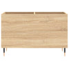 LP-levyjen säilytyskaappi Sonoma-tammi 74,5x38x48 cm puu