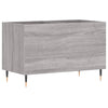 LP-levyjen säilytyskaappi harmaa Sonoma 74,5x38x48 cm puu