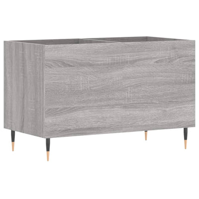 LP-levyjen säilytyskaappi harmaa Sonoma 74,5x38x48 cm puu