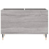 LP-levyjen säilytyskaappi harmaa Sonoma 74,5x38x48 cm puu