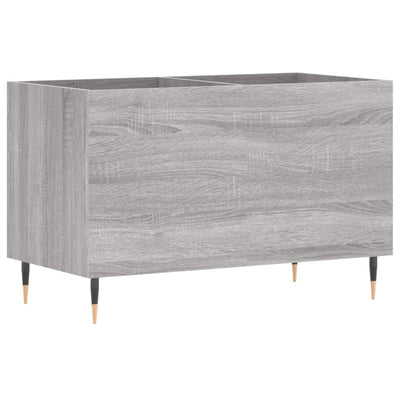 LP-levyjen säilytyskaappi harmaa Sonoma 74,5x38x48 cm puu