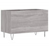 LP-levyjen säilytyskaappi harmaa Sonoma 74,5x38x48 cm puu