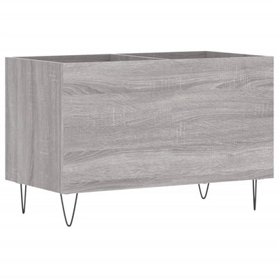 LP-levyjen säilytyskaappi harmaa Sonoma 74,5x38x48 cm puu