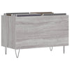 LP-levyjen säilytyskaappi harmaa Sonoma 74,5x38x48 cm puu