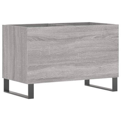 LP-levyjen säilytyskaappi harmaa Sonoma 74,5x38x48 cm puu