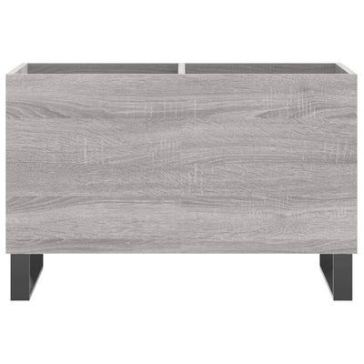 LP-levyjen säilytyskaappi harmaa Sonoma 74,5x38x48 cm puu