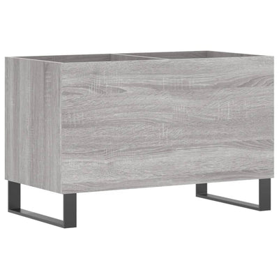 LP-levyjen säilytyskaappi harmaa Sonoma 74,5x38x48 cm puu