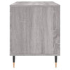 LP-levyjen säilytyskaappi harmaa Sonoma 100x38x48 cm puu