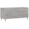 LP-levyjen säilytyskaappi harmaa Sonoma 100x38x48 cm puu