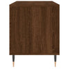 LP-levyjen säilytyskaappi ruskea tammi 100x38x48 cm puu
