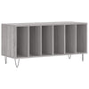 LP-levyjen säilytyskaappi harmaa Sonoma 100x38x48 cm puu