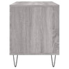 LP-levyjen säilytyskaappi harmaa Sonoma 100x38x48 cm puu