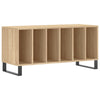 LP-levyjen säilytyskaappi Sonoma-tammi 100x38x48 cm puu