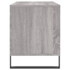 LP-levyjen säilytyskaappi harmaa Sonoma 100x38x48 cm puu