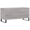 LP-levyjen säilytyskaappi harmaa Sonoma 100x38x48 cm puu